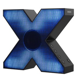 DOSS SoundBox X Desktop Wireless Bluetooth Speaker with 10W Rich Sound, Diverse Light Effects, 26H Playtime, TWS Pairing, BT 5.3, for Laptop, Computer, Home, Party, Beach, Gift Ideas