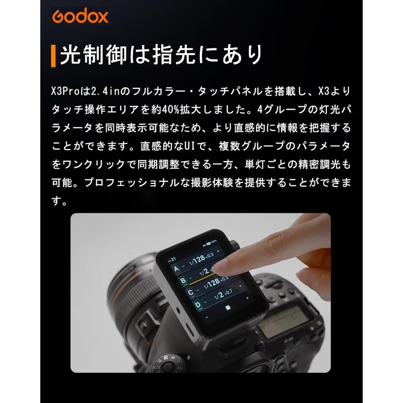 Godox X3Pro S Sony TTL Flash Trigger Speedlite Transmitter 2.4G