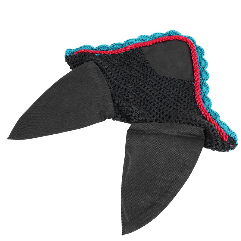 Horse Ear Net Bonnet Soft Comfortable Breathable Knitted Horse Fly