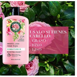 Acondicionador Herbal Essences Suavidad Rosa Mosqueta, 865 ml