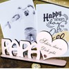 Decorative Stand "Papa ist der Beste - Lettering zum Hinstellen
