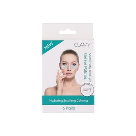 CLAMY Gel Collagen Eye Masks Sheet Patches For Soothing Puffy Tired Eyes (Pack Of 6 Pairs)