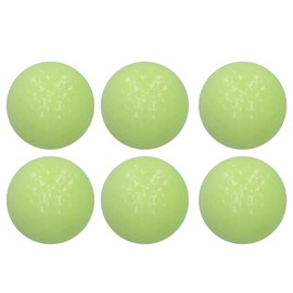 6pcs/set Luminous Golf Ball Double Layer Night Fluorescent Golfballs for Golf Practice