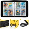 Yinke Case Binder Holder,Game Cards, PM TCG Card, Holds Up