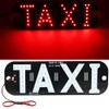 NSKANQI 2pcs Taxi Led Car Windscreen Cab Indicator Lamp 12V