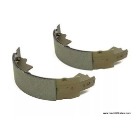 AxleTek Trailer Brake Shoe & Lining Kit for 10"x2.25" Electric Brakes 3.5K Axle KB10E-05