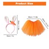 JMOCD Easter Rabbit Bunny Costume Tulle Spliced Ballet Dress Rabbit