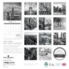 New York B&W 2025 Large Wall Calendar, by Fresh Publishing,