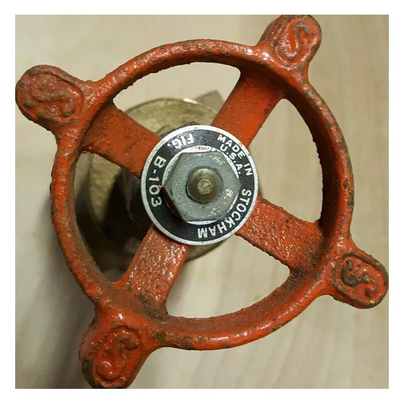 Stockham New Stockham B-16 1-1/4" Threaded End Brass Gate Valve