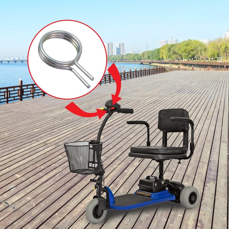 AlveyTech Universal Throttle Pot Torsion Spring for Mobility Scooters (Style