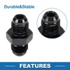 A ABSOPRO Female Flare Reducer Hose Fitting Adapter AN6 AN6