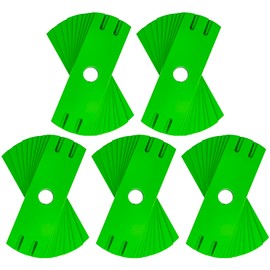 8TEN Edger Blade 8" x 2.5" Compatible with Ryobi Echo Stihl Maruyama Husqvarna 1 Inch Center Hole (50 Pack)