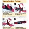 6 Pack 1" x 96" Boat Cover Tie Down Straps