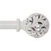 Heavy Duty Curtain Rod 36 to 120 Inches (3-10 ft)，1-Inch