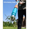 Seesii Electric Stand Up Weed Puller Tool with 2 x