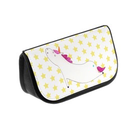Mr & Mrs Panda Cosmetic Bag Yoga – 100% Handmade in North Germany Unicorn Unicorn, Unicorn in Funny Relaxation, Yoga Exercise Yoga Mat Gym Yoga Namaste Awareness Cute Cosmetic Bag, Cosmetic Bag, Pouch, Cosmetic, Wash Bag, Pencil Case, Pencil Case, Cosmet