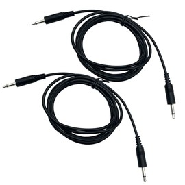 Seadream 2Pack 3.5mm Mono Cable - 3.5mm 1/8" TS Monaural Mini Mono Audio Plug Jack Connector Male to Male Cable,12V Trigger, IR Infrared Sensor Receiver Extension Extender, (3.3FT 2Pack)