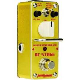 Tomsline AR-AAS-3 Stage, Acoustic Simulator Guitar Pedal, Yellow