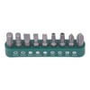 11Pcs Mini Screwdriver Set 1/4in Pocket Micro EDC Tool Ratchet