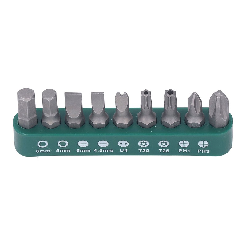 11Pcs Mini Screwdriver Set 1/4in Pocket Micro EDC Tool Ratchet