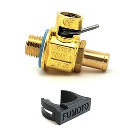 Fumoto F106N - Quick Oil Drain Valve M14-1.5 Threads with Long Nipple - Includes Clip
