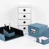 S.O.H.O. 1325452150 A6 Denim Photo Box with Index Holder and