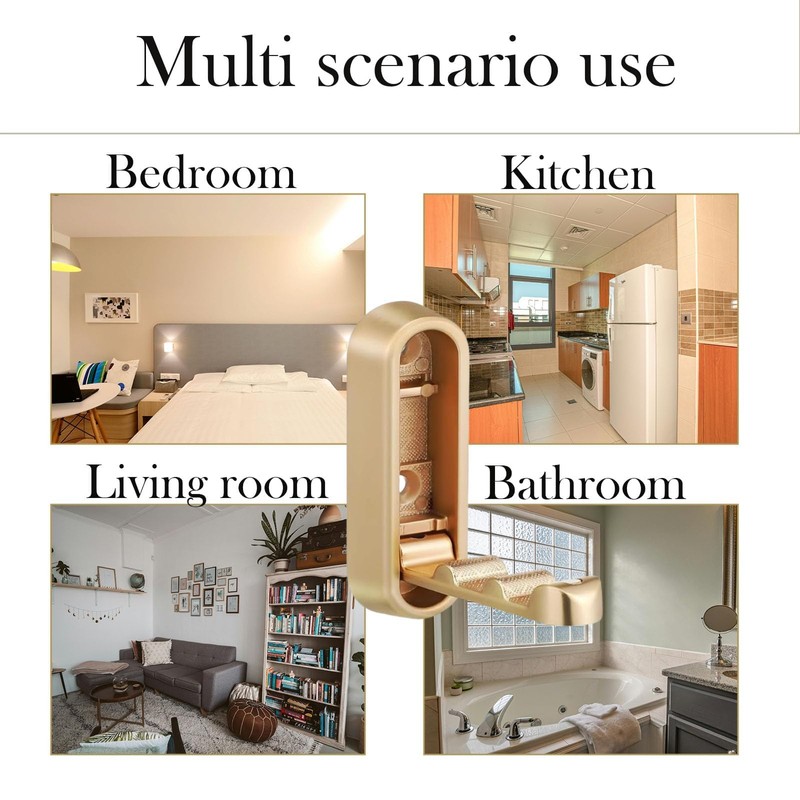 KxrTpx 2 Pack,Coat, Folding Coat Hooks - Premium Zinc Alloy