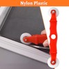 Screen Repair Tool,Window Roller,Spline Installer,6 in 1 Window Installation Tool,Screen