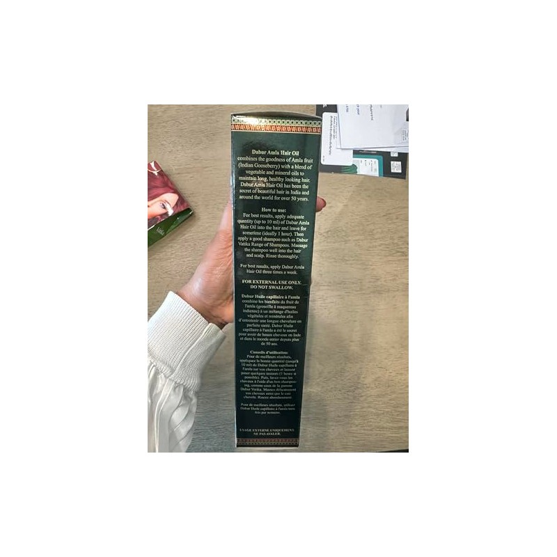 Dabur Amla - Aceite capilar (500 ml)