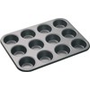 CenturiusCuroisty Non Stick Sturdy 12 Cupcake Baking Muffin Tray Yorkshire