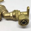Garden Tap, Brass Outdoor Garden TAP with WALLPLATE Bracket 15MM