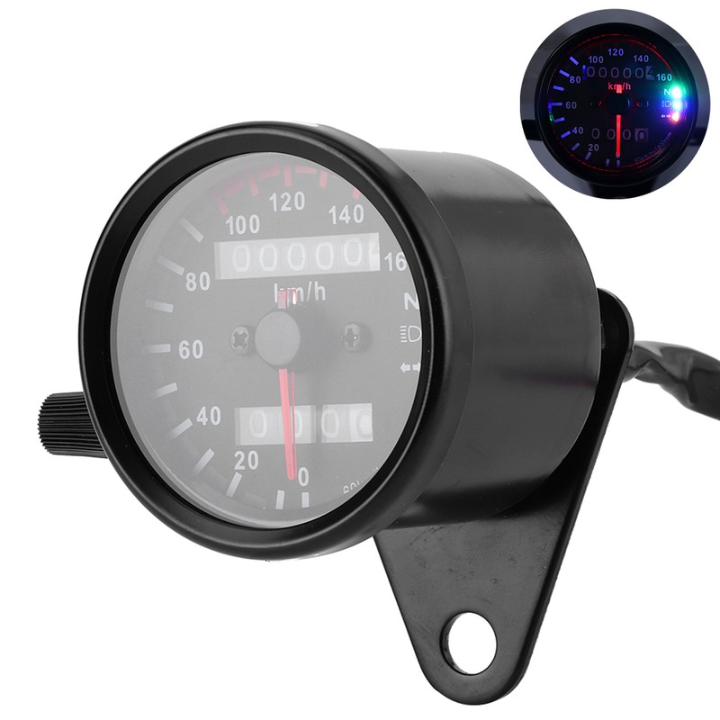 12V LED Odometer Speedometer Tachometer Retro Style High Accuracy for