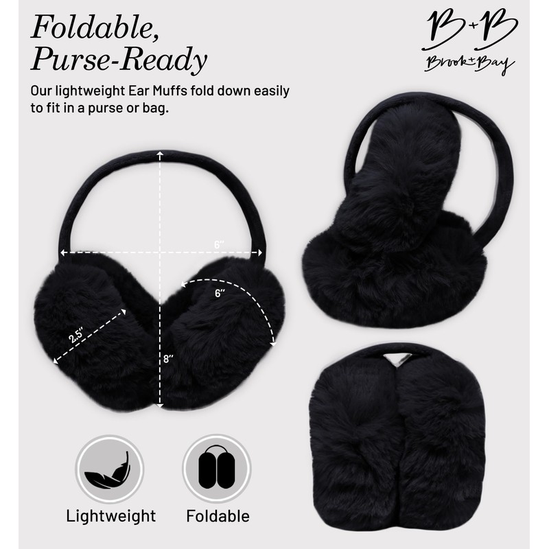 Brook + Bay Ear Muffs Winter Women - Winter Ear