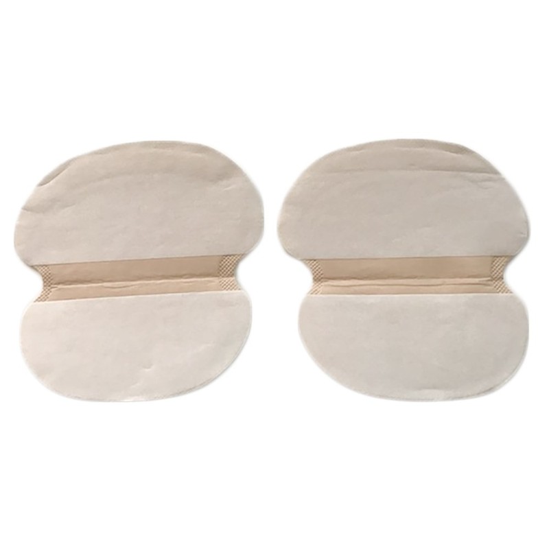 Underarm Absorbent Pads Perspiration Shield Disposable (1 Pair, Wide) -