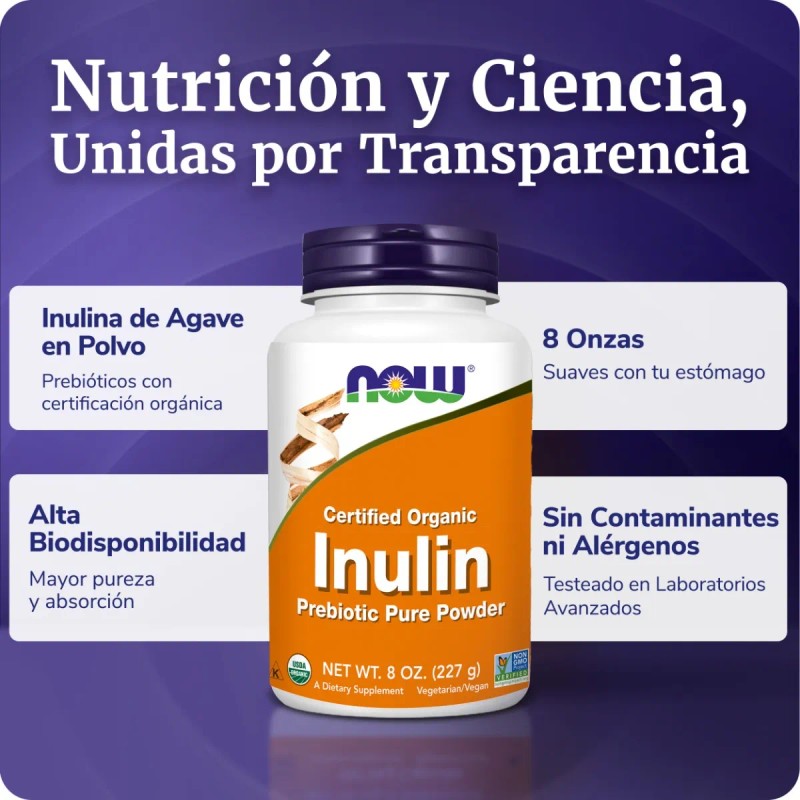 Kit Now | Enzimas Digestivas + Berberina + Inulina De