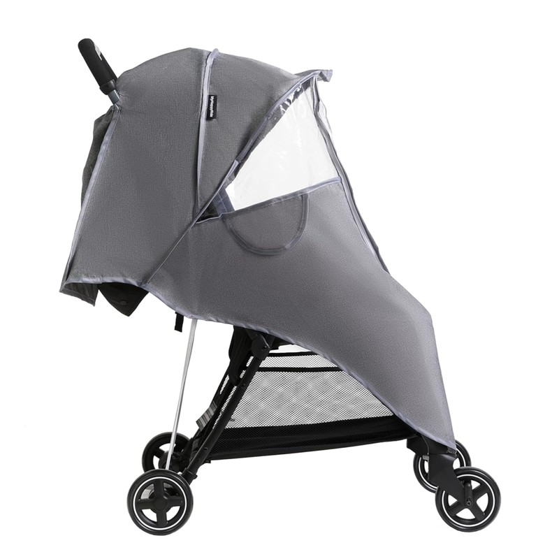 Rain Cover for Pushchairs, One Size, Waterproof, Dustproof, Windproof, Durable