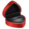 Spldsun Ring Box Heart Shape, Velvet Ring Box, Wedding Ring