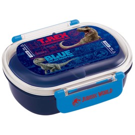 Skater QAF2BAAG-A Children's Antibacterial Lunch Box, Fluffy, 12.2 fl oz (360 ml), Jurassic World 22, Boy, Made in Japan
