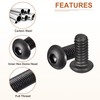 DTGN 1/4-20x1/2" Button Head Socket Cap Screws - 25Pack -