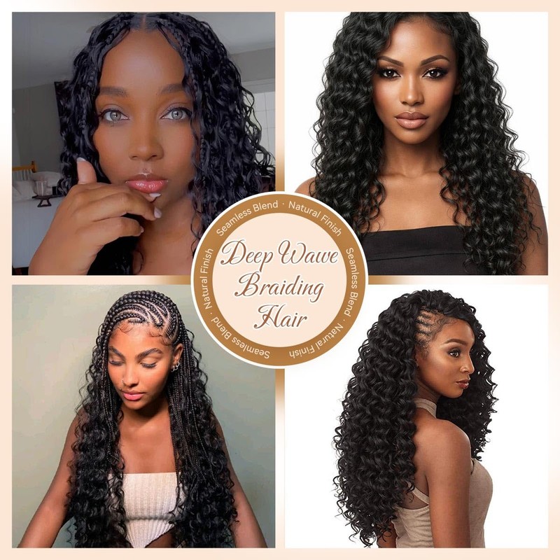 100 Strands Feather Crochet Hair 18 In Deep Crochet Hair