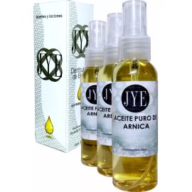 Jye 3 Botellas De Aceite Natural Jye Árnica  Puro 180ml