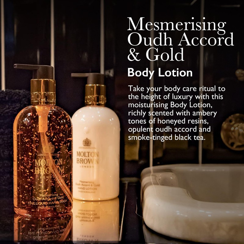 Molton Brown Mesmerising Oudh Accord Gold body lotion 300 ml