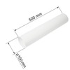 Vent Systems Diameter 100mm Round Ventilation Pipe - 0.5m Long