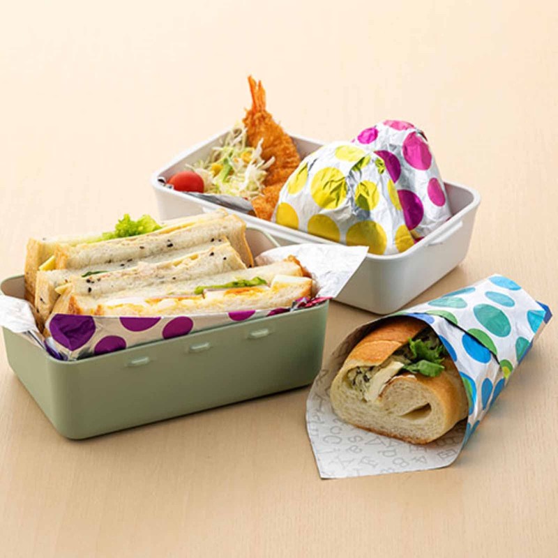 Toyo Aluminum Rice Ball Foil Onigiri Colorful Pattern, Antibacterial, Delicious