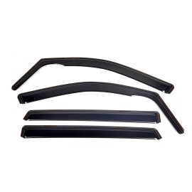 dtangor For Kia Sorento 2021-2024 Window Visor Weather Shield Wind Deflector In-Channel