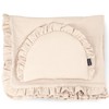 PinkZebra Muslin Ruffled Bedding Set, High Quality Bed Set: Soft