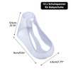 Baoblaze 10 x Transparent Baby Shoe Stretchers Portable Professional Boot