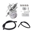 BARTOO Universal Adjustable Fuel Pressure Regulator Kit, Aluminum Fuel Regulator,Adjustable