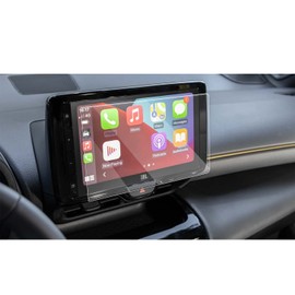 CDEFG Kompatibel mit Toyota Yaris Cross 2021-2023 Navigation Schutzfolie Tempered Glas 9H Kratzfest Yaris Cross 2023 9 Zoll GPS Displayschutzfolie Auto Navi Folie Yaris Cross 2023 Zubehör (Glas)