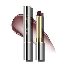 FREEORR Tinted Lip Balm Lipstick, Hydrating Sheer Natural Glossy Finish Lip Balm, Moisturizing Lip Care Treatment Makeup Lipstick for Repairing Dry Lips, Black Candy